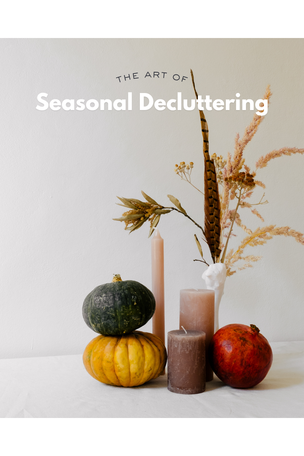 Fall organizing tips